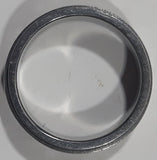 Etched X Spinner Band Stainless Steel Ring