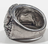 Fiore Rhinestone Austrian Crystal Pave Cocktail Ring