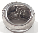 Fiore Rhinestone Austrian Crystal Pave Cocktail Ring