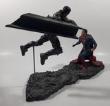 2013 DC Comics Superman Vs Zod Battle Display 12 1/2" Long