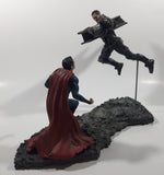 2013 DC Comics Superman Vs Zod Battle Display 12 1/2" Long