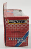 1984 Matchbox Turbo Specials TS-1 Firestone Chevrolet Camaro #4 White 1/43 Scale Die Cast Toy Race Car Vehicle New in Box