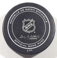 Sher-Wood Winnipeg Jets National Hockey League Official Game Puck Autographed