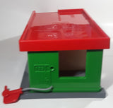 IKEA Lillabo Plastic and Wood Parking Garage Play Set with Vehicles