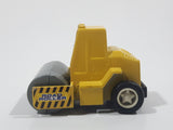 R.S.H Road Roller with Eyes Yellow Pull Back Die Cast Toy Farm Vehicle 2812-6