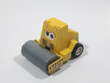 R.S.H Road Roller with Eyes Yellow Pull Back Die Cast Toy Farm Vehicle 2812-6