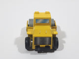R.S.H Road Roller with Eyes Yellow Pull Back Die Cast Toy Farm Vehicle 2812-6