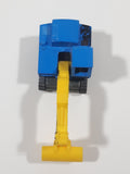 2019 Matchbox MBX Construction Atlas Excavator Blue Die Cast Toy Car Construction Equipment Vehicle