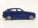 MSZ Maserati Levante Blue 1:43 Scale Pull Back Die Cast Toy Car Vehicle with Opening Doors