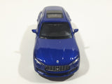 MSZ Maserati Levante Blue 1:43 Scale Pull Back Die Cast Toy Car Vehicle with Opening Doors