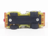 Tonka Tinys Fire Truck Yellow #42 Micro Miniature Die Cast Toy Car Vehicle