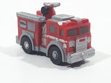 Tonka Tinys Pumper Fire Truck Red Micro Miniature Die Cast Toy Car Vehicle