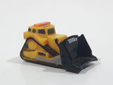 Tonka Tinys Bull Dozer Yellow Micro Miniature Die Cast Toy Construction Equipment Vehicle
