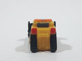 Tonka Tinys Bull Dozer Yellow Micro Miniature Die Cast Toy Construction Equipment Vehicle