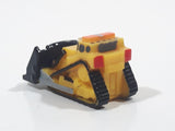 Tonka Tinys Bull Dozer Yellow Micro Miniature Die Cast Toy Construction Equipment Vehicle