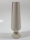 Red Ukrainian Pattern 6" Tall Ceramic Bud Vase