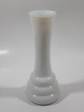 Vintage Mid Century Randall Beehive Style Milk Glass Bud Vase 6" Tall