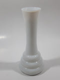 Vintage Mid Century Randall Beehive Style Milk Glass Bud Vase 6" Tall