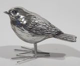 AuldHome Silver Bird Ornament