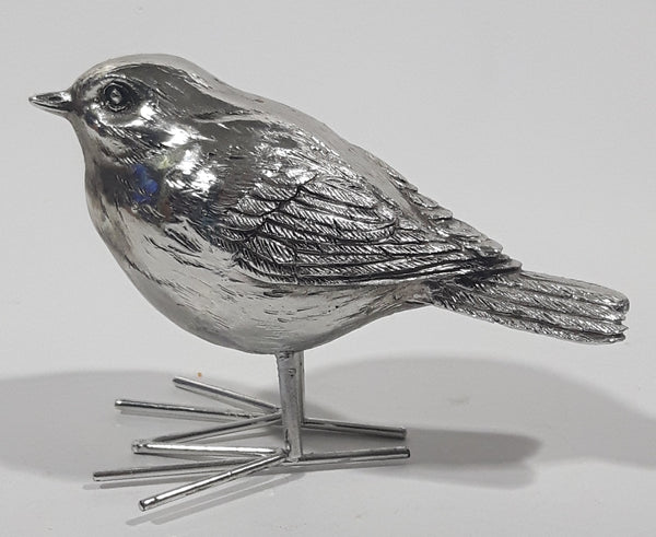 AuldHome Silver Bird Ornament