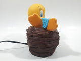 1996 Warner Bros. Looney Tunes Westclox Tweety Bird Cartoon Character In Bath Tub Alarm Clock Collectible