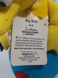 1990 Applause Jim Henson Sesame Street Big Bird in Blue Airplane 12" Stuffed Toy Hand Puppet Character with Tags