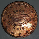 2007 Ireland Euro 2 Cent Coin