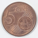 2007 Ireland Euro 5 Cent Coin