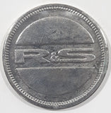 R&S Non Negotiable Non Redeemable Metal Game Token Coin