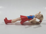 2016 McDonalds DC Comics Supergirl 5 1/4" Tall Toy Figure