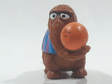 1980s Muppets Applause Sesame Street Characters Snuffleupagus with Red Ball PVC Toy Figure