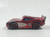 Disney Pixar Cars Lightning McQueen #95 Metallic Red Die Cast Toy Race Car Vehicle