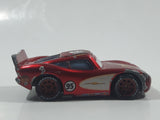 Disney Pixar Cars Lightning McQueen #95 Metallic Red Die Cast Toy Race Car Vehicle