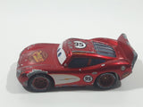Disney Pixar Cars Lightning McQueen #95 Metallic Red Die Cast Toy Race Car Vehicle