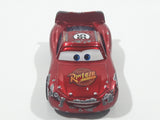 Disney Pixar Cars Lightning McQueen #95 Metallic Red Die Cast Toy Race Car Vehicle