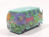 Disney Pixar Cars VW Bus Fillmore Volkswagen AG Groovy Love Flower Power Van Green Die Cast Toy Car Vehicle