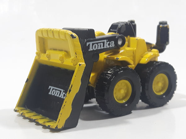2008 Maisto Hasbro Tonka Bull Dozer Yellow Die Cast Toy Car Vehicle