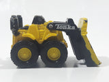 2008 Maisto Hasbro Tonka Bull Dozer Yellow Die Cast Toy Car Vehicle