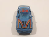 1982 Kidco Lock-Ups Chevrolet Camaro Z-28 Blue Die Cast Toy Car Vehicle with Opening Doors