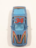 1982 Kidco Lock-Ups Chevrolet Camaro Z-28 Blue Die Cast Toy Car Vehicle with Opening Doors
