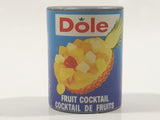 Vintage Dole Fruit Cocktail Miniature 1 1/2" Tall Plastic Toy Food Can