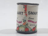 Vintage SMART Cocktail Vegetable Juice Miniature 1 1/2" Tall Plastic Toy Food Can