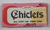Vintage Adams Chiclets Wild Cherry Gum Box EMPTY