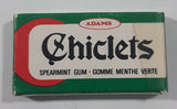 Vintage Adams Chiclets Spearmint Gum Box EMPTY