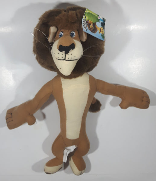 2004 Nanco Dreamworks Madagascar Alex The Lion 16" Tall Stuffed Animal Toy Character Plush New with Tags