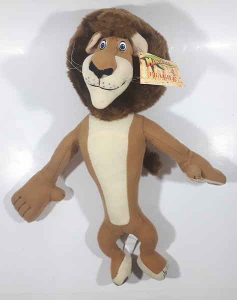 2004 Nanco Dreamworks Madagascar Alex The Lion 16" Tall Stuffed Animal Toy Character Plush New with Tags