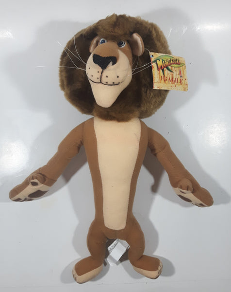 2004 Nanco Dreamworks Madagascar Alex The Lion 16" Tall Stuffed Animal Toy Character Plush New with Tags