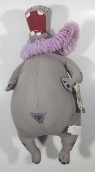 2004 Nanco Dreamworks Madagascar Gloria The Hippopotamus 13" Tall Stuffed Animal Toy Character Plush New with Tags
