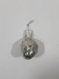 Silver Look Metal Song Bird 2" Tall Hanging Ornament