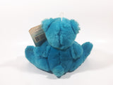 Hallmark Birthstone Bears December Birthstone "Turquoise" 8" Tall Teddy Bear Stuffed Animal Plush Picture Photo Frame with Tags